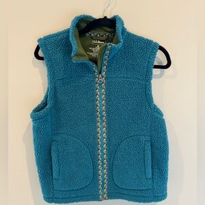 L.L. Bean Sherpa Vest Women’s M